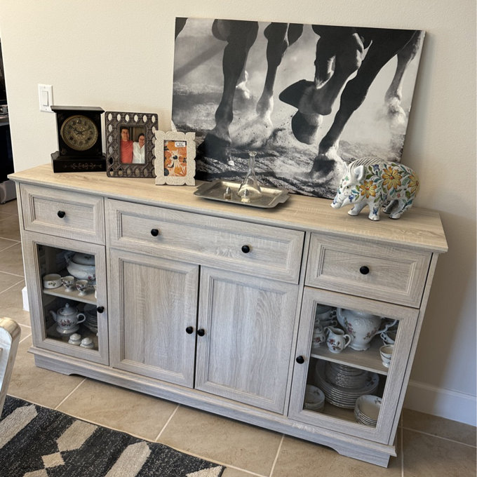 ✨カエデ Style ブランドSHOP✨ Laurel Foundry Modern Farmhouse® Kilpatrick 63'' Sideboard